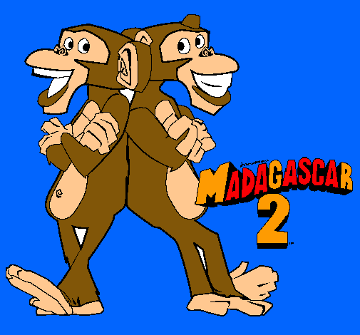 Madagascar 2 Manson y Phil 2