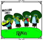 Dibujo Mariachi Owls pintado por Rango