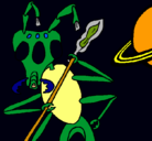 Dibujo Hormiga alienigena pintado por ALE2004
