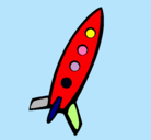 Dibujo Cohete II pintado por -kathy10-