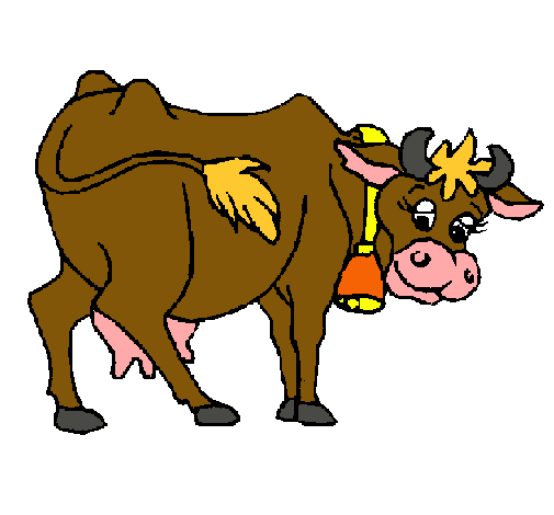 Dibujo Vaca pintado por lauh