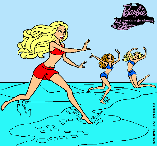 Barbie de regreso a la playa