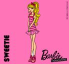 Dibujo Barbie Fashionista 6 pintado por fashion