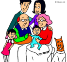 Dibujo Familia pintado por kersadodi