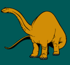 Dibujo Braquiosaurio II pintado por leonardo
