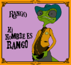 Dibujo Rango pintado por juel