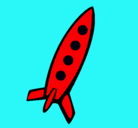 Dibujo Cohete II pintado por tyjrt6i