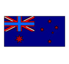 Dibujo Australia pintado por huGO---_____