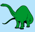 Dibujo Braquiosaurio II pintado por deisi