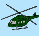 Dibujo Helicóptero  pintado por aprovecha