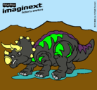 Dibujo Imaginext 13 pintado por avatar