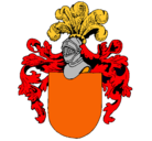 Dibujo Escudo de armas y casco pintado por renattobatle