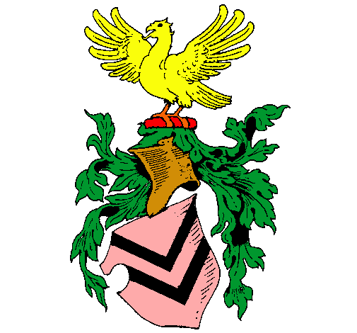 Escudo de armas y aguila 