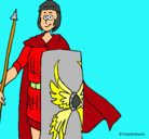 Dibujo Soldado romano II pintado por ssssssssssss