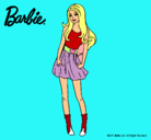 Dibujo Barbie veraniega pintado por aymara
