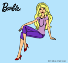 Dibujo Barbie moderna pintado por  NATIWAPPA