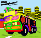 Dibujo Imaginext 15 pintado por pinqui