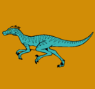 Dibujo Velociraptor pintado por erasmo