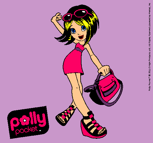 Dibujo Polly Pocket 12 pintado por Sariita