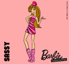 Dibujo Barbie Fashionista 2 pintado por terenoa2