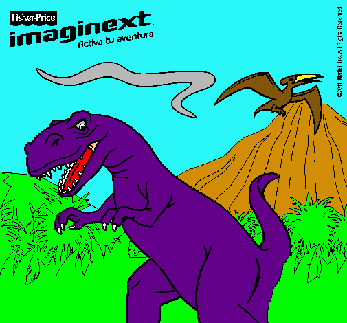 Dibujo Imaginext 14 pintado por ALE2004