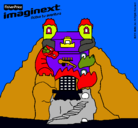 Dibujo Imaginext 12 pintado por FTYU