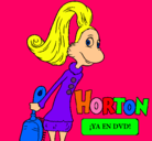 Dibujo Horton - Sally O'Maley pintado por peines