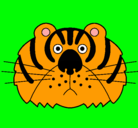Dibujo Tigre III pintado por ali10