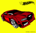 Dibujo Hot Wheels 5 pintado por pelayo