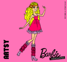 Dibujo Barbie Fashionista 1 pintado por brapoja