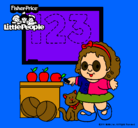 Dibujo Little People 11 pintado por 15dias