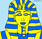 Dibujo Tutankamon pintado por Dibujos-nt