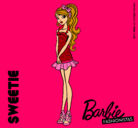 Dibujo Barbie Fashionista 6 pintado por brapoja