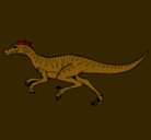 Dibujo Velociraptor pintado por jotics