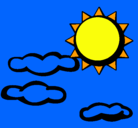 Dibujo Sol y nubes 2 pintado por trfghyn78495