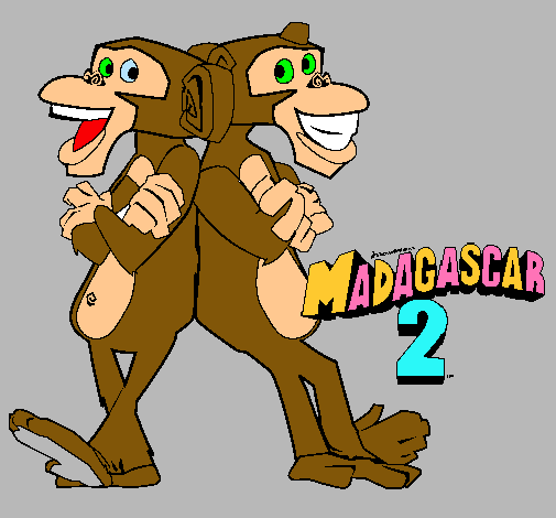 Madagascar 2 Manson y Phil 2