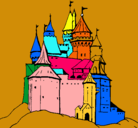 Dibujo Castillo medieval pintado por mtgeteh7i6