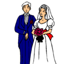 Dibujo Marido y mujer III pintado por elan