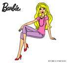 Dibujo Barbie moderna pintado por micaela6