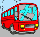Dibujo Autobús pintado por lalinlin