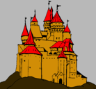 Dibujo Castillo medieval pintado por Sanic