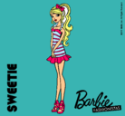 Dibujo Barbie Fashionista 6 pintado por cati1999