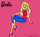 Dibujo Barbie moderna pintado por barvie