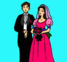 Dibujo Marido y mujer III pintado por guarda