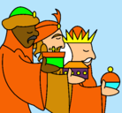 Dibujo Los Reyes Magos 3 pintado por Reycuaz