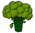 Dibujo Brócoli pintado por Miiguee