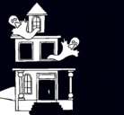 Dibujo Casa fantansma pintado por chrisorh