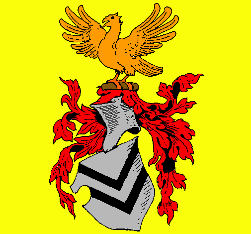 Escudo de armas y aguila 