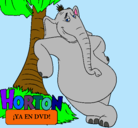 Dibujo Horton pintado por lluviaazul17