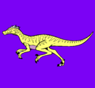 Dibujo Velociraptor pintado por FIORELA